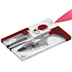 TOOL LOGIC ICE LITE ICC2R CREDIT CARD LED KNIFE MULTI TOOL