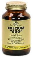 Solgar - Calcium "600" Tablets (Oyster Shell Calcium) - 120