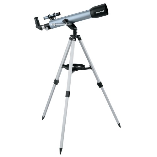 Meade 70 AZ Altazimuth Achromatic Refractor Telescope - Gray (4131)