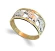 Genuine 10 KT Two Tone Gold Elephant 10K Ring Size 10