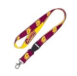 Central Michigan Chippewas Official Logo Lanyard Keychain