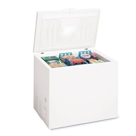 Frigidaire GLFC1326FW 12-4/5-Cubic-Foot Manual-Defrost Chest Freezer, White