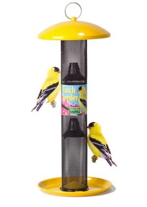 All-Metal Yellow Finch Feeder