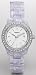 Fossil #ES2796 Women's Mini Stella White Acrylic Glitz Accented Watch