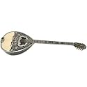8 String Bouzouki, 60 Stave Black Walnut Back