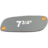 1998-2011 LINCOLN TOWN CAR Flat, Driver Side Replacement Mirror Glass by Automotive Mirror Glass