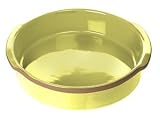 Review Frankoma Pottery  / Frankoma Color Works Yellow Round Baking Dish 9-in.