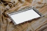 SILVER PLATED RECTANGULAR TRAY