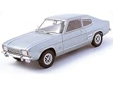Review Minichamps  / Die-cast Model Ford Capri (1969) (1:18 scale in Silver-Blue)
