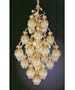 Schonbek 1275-26AM Rondelle 25 Light Large Foyer Chandelier in French Gold with Amethyst crystal