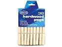 Elliott Elcp0036 Hardwood Clothes Pegs X36