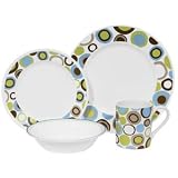 Corelle Lifestyles 16-Piece Dinnerware Set, Service for 4, Rola