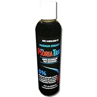 Coal Tar Shampoo Psoriatrax- 25% Coal Tar Solution 8oz - 5 to 10 Stronger than the Other Brands