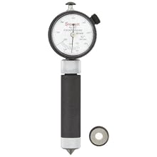 Starrett 687-2Z Inch Reading Countersink Gauge, 82 Degree Angle, 0.160-0.360" Range