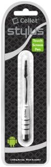 Cellet Ultra-Sensitive Mini Stylus for Apple iPad iPhone Samsung S3 S4 S5 Note 2 3 HTC One Nokia Motorola and Other Touchscreens - White