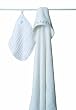 aden + anais Terry Hooded Towel and Muslin Washcloth Set, Water Baby