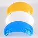 CowboyStudio Soft Pop-Up SLR Flash Diffuser for Canon EOS, Nikon, Olympus, & Pentax On-Camera Flashes with White, Blue (Cooling), & Yellow (Warming) Screens