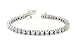 14K White Gold 1.00ct Diamond Tennis Bracelet