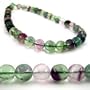 Loose Round Fluorite Crystal Beads (10mm x 10mm)