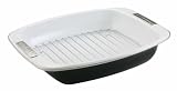 KitchenAid Gourmet Essentials Black 16-1/2-Inch Roaster with Chrome Rack