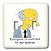 Funny Quotes And Sayings - Everyone is entitled to my opinion - Light Switch Covers -...