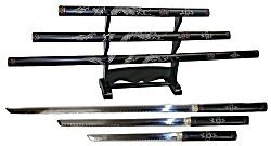 Black Dragon Stick Ninja Super Set