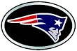 New England Patriots Color Auto Emblem - Football Sports Merchandise