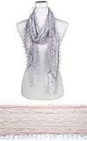 fashion accessoires Schal & Tücher Damen NEU 50×150 cm grey