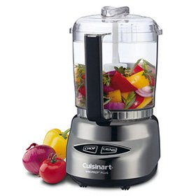 Cuisinart DLC-4BCH Mini-Prep Plus 4-Cup Food Processor, Black Chrome