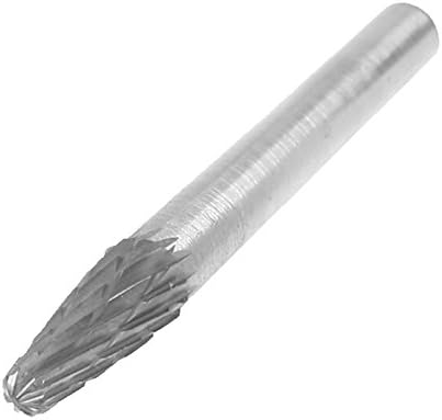 6mm x 16mm Conical Nose Head Tungsten Carbide Bur Grinding Rotary File