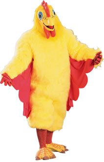 Childrens Toyshop  Toys : Deluxe Adult Chicken Costume