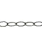 Metal Chains-Lg Oval Links 30''-1PK/Ox Silv.