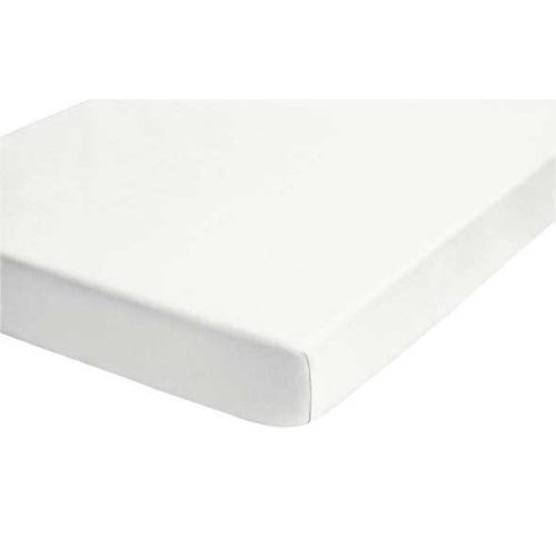 Biberna Biber Spannbettlaken 100 x 200 cm Weiß