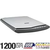 IMAGE OF Xerox 7600 Ultra Slim Portable Flatbed Scanner 1200 DPI USB with One Touch Technology (X76007D-WU)