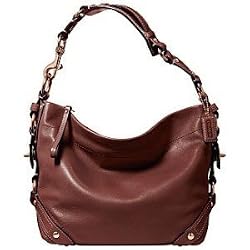 Coach Leather Carly Sac Bag 10615 Brown