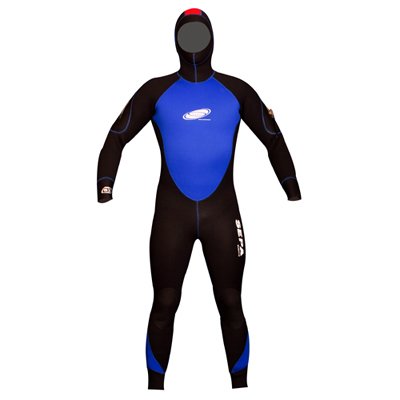 Sepa Polar Semi Scuba Dry Suit Glideskin Water Clothing 5.5, 6.5, 7 mm