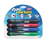 SAN80792 - EXPO Chisel Tip Markers with Eraser and Grip