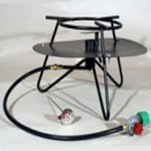 King Kooker C90PKB Portable 12-Inch Tripod-Style Outdoor Propane Cooker with Jet Burner