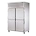 True STG2H-4HS Spec Series Reach-In Solid Half Door Heated Cabinet Two Section