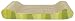 Catit Style Scratcher with Catnip, Jungle-Stripe Lounge