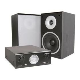 Citronic DJ Monitoring System 80W RMS USB Amplifier & PA Speaker Set
