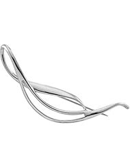 14K White Gold Brooch -- LIFETIME WARRANTY