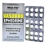 "Mega-Pro VasoPro, 25mg. 24 Tablets MegaPro Vaso Pro"