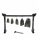 Bell - 5 Bell Gong - Tibetan