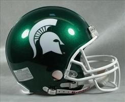 Michigan State Riddell Full Size Pro Helmet