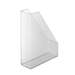 Herlitz 1966811 Stehsammler A4-C4 hochglanz transparent, glasklar, Kunststoff