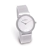 Skagen Women's Silver Dial Mesh Bracelet Watch #358SSSD