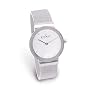 Skagen Women's Silver Dial Mesh Bracelet Watch #358SSSD