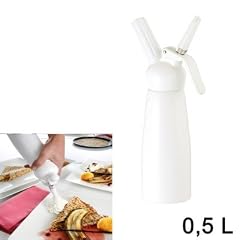 Mastrad F48812 Siphon f�r Cremes und Schlagsahne 0,5l, weiss