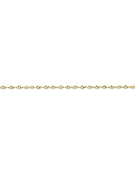 10k Yellow Gold 30in 1.8mm D/C Extra-Lite Rope Necklace Chain. Metal Wt- 4.98g